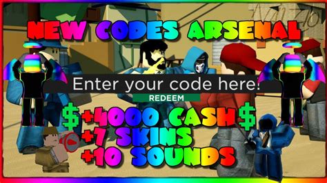 Furthermore, there is no need for worrying about these codes. CODES ARSENAL ROBLOX 2020 - YouTube