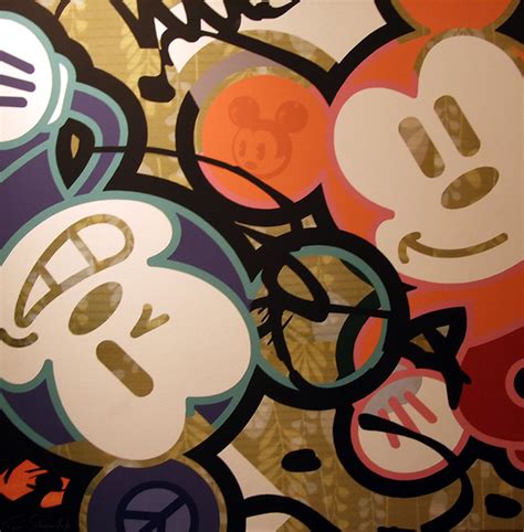 Ipernity Abstract Painting Of Mickey Mouse In The Disney Store June