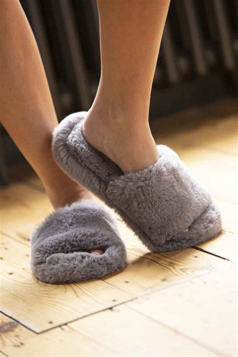 Slippers And Socks Fluffy And Cosy Footwear For Women Pour Moi