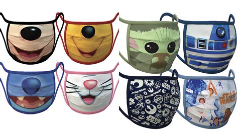 Disney Announces Line Of Reusable Character Cloth Face Masks Nerdist