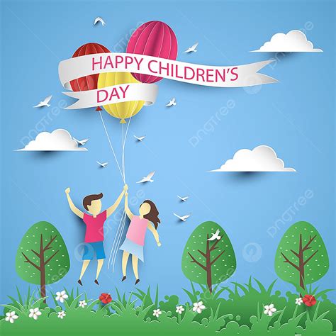 Happy Children Day Greeting Card Free Download Vector Psd And Stock Image