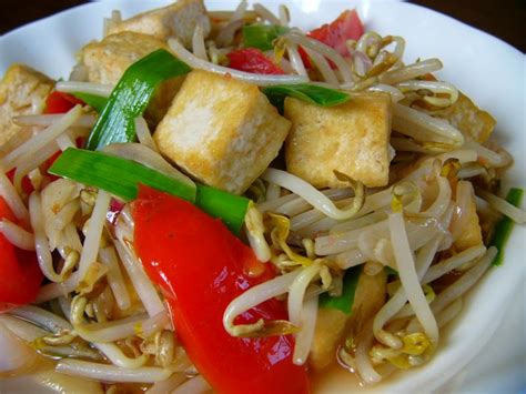 6cabe rawit 10cabe merah 1/2sdm. RESEP TUMIS TOGE TAHU ~ Jajahan Resep Masakan
