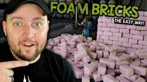 Making Foam Bricks The Easy Way Black Magic Craft Episode 108