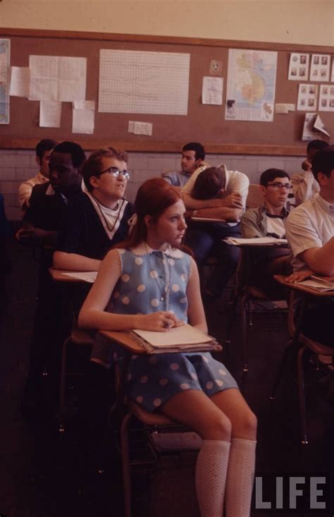 School 1960s Aesthetic 1960s Teenagers 1960s Fashion