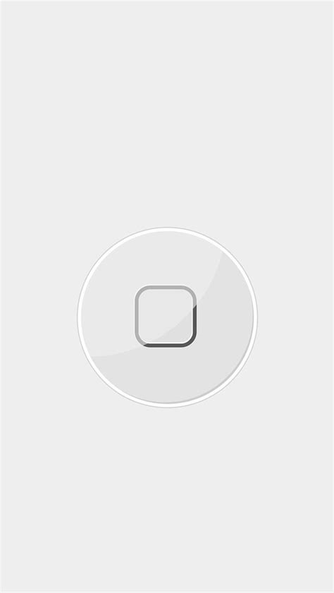 Button White Illust Art Minimal Iphone 5s Wallpaper Download Iphone