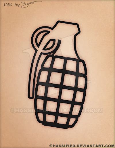 Grenade Tattoo By Hassified On Deviantart