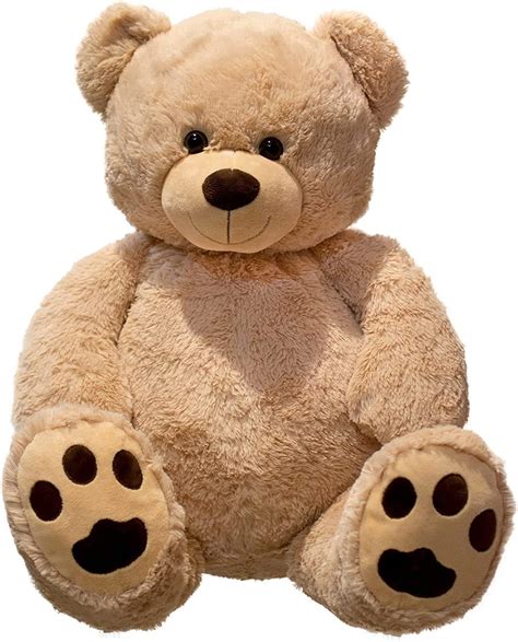 giant teddy bear cuddly bear xxl 100 cm tall plush bear cuddly toy velvety soft for loving