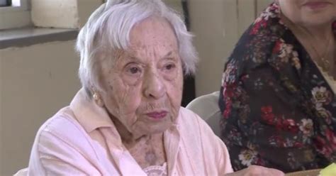Cette Femme âgée De 107 Ans Partage Son Secret De Longévité Je Ne Me