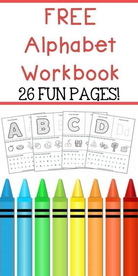 Free Alphabet Preschool Printable Worksheets To Learn The Alphabet
