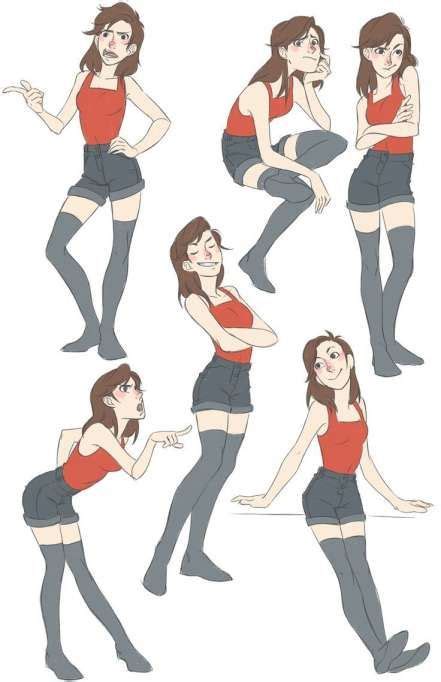 10 Character Reference Drawing Character Poses Character Design