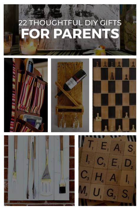 22 Easy But Thoughtful Diy Ts To Make For Your Parents The Saw Guy