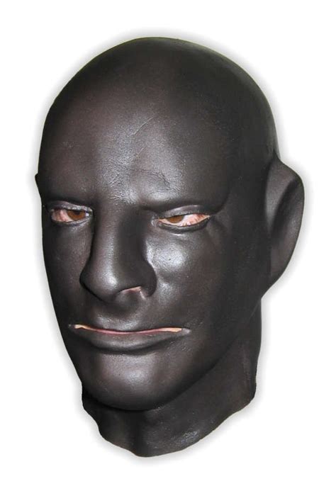 Black Latex Mask Full Head Costume Masks