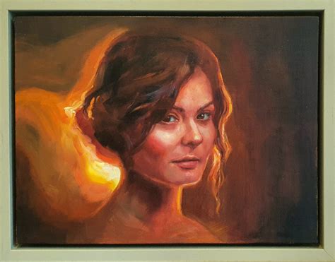 Julie Cross After Glow Contemporary Figurative Artwork No Naked Walls