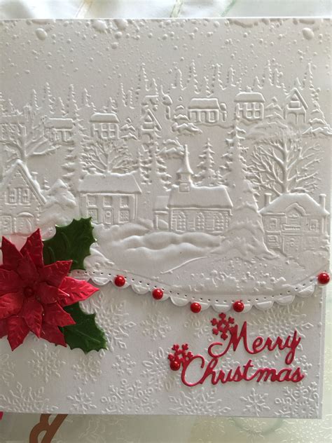 Made Using Crafters Companion 3d Embossing Folder And Spellbinder