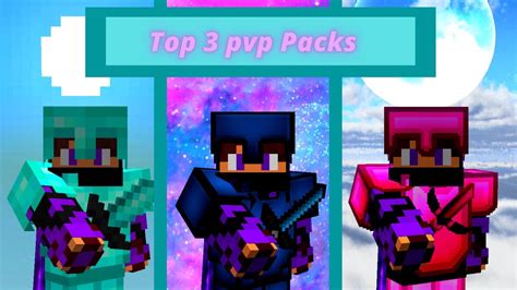 Top 3 Pvp Packs Minecraft 189 Chrismc16 Youtube
