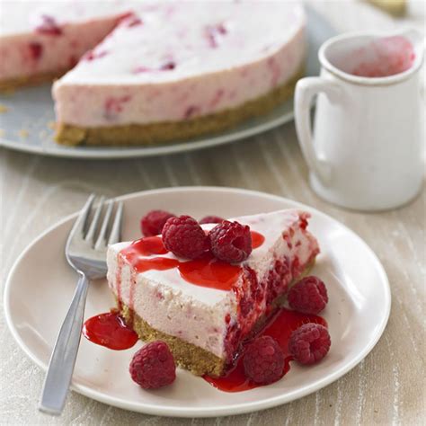 Raspberry Cheesecake Recipe Woman And Home Magazine