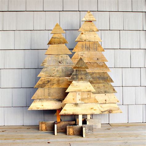 Rustic Wooden Christmas Trees Christmas Tree Wooden Tree Christmas