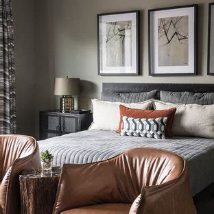 grey  brown bedroom ideas   houzz