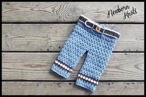 Crochet Pattern Baby Pants Boys Or Girls Diamond Stripe Baby Etsy