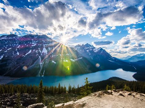 Canada Banff Alberta Wallpaper Nature And Landscape Wallpaper Better