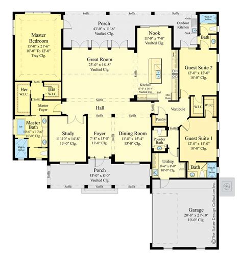 Country Plan 2900 Square Feet 3 Bedrooms 35 Bathrooms 8436 00029