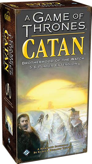 3 to 4 (can be expanded up to 6). A Game of Thrones Catan: Brotherhood of the Watch - 5/6 ...
