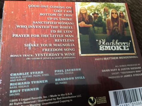 Blackberry Smoke Little Piece Of Dixie Cd Factory Sealed Free Shipping 811481010989 Ebay