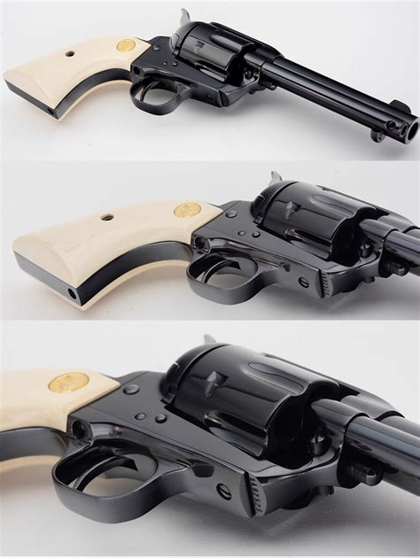 Colt Custom Shop Saa Revolver 4 34 Barrel Ivory Grips 45 Colt Minty