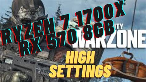 Call Of Duty Warzone Ryzen 7 1700x Rx 570 8gb High Settings 1080p