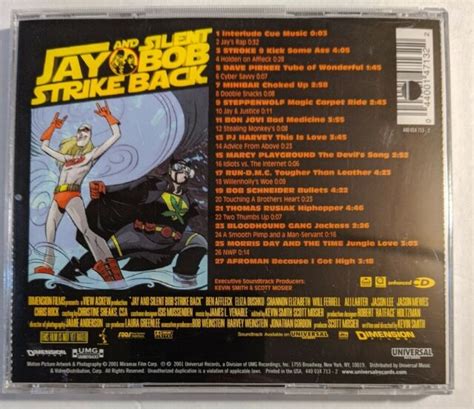Jay And Silent Bob Strike Back Pa By Original Soundtrack Cd Aug