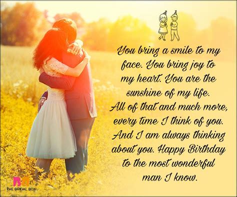 Birthday is a perfect occasion to remind your life partner how much you appreciate and care about her/him. Birthday Love Quotes For Him: The Special Man In Your Life ...
