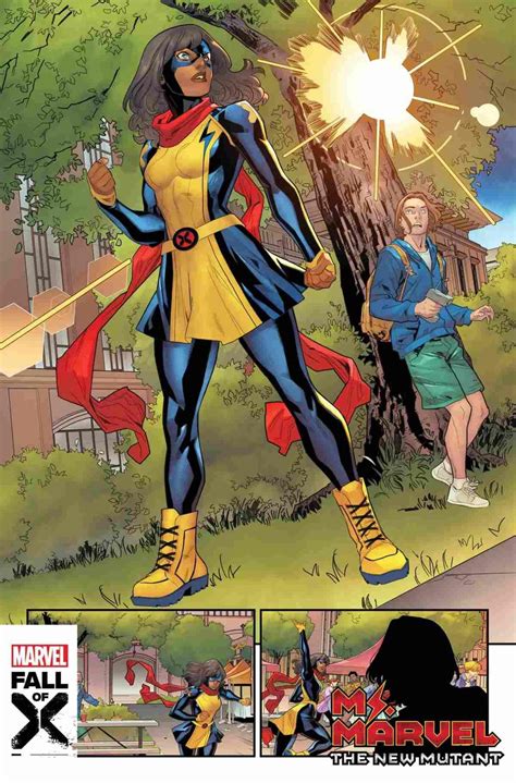 Kamala Khan Joins The X Men In Ms Marvel The New Mutant Preview