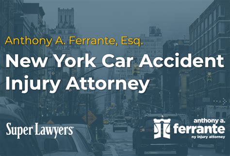 When you retain an auto accident attorney at raphaelson & levine, we handle every detail of your case. NYC / Brooklyn Car Accident Attorney | Anthony Ferrante, Esq.