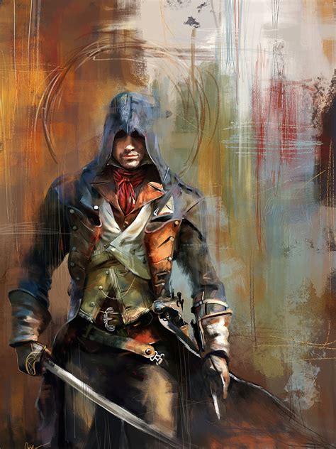 Geek Art Gallery Illustration Assassins Creed Portraits