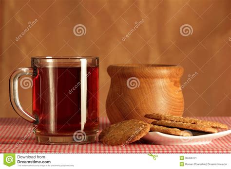 Still Life With Tea Stock Image Image Of Heating Strong 35458771