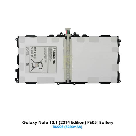Samsung Galaxy Note 101 2014 Edition P605 Battery T8220e 8220mah