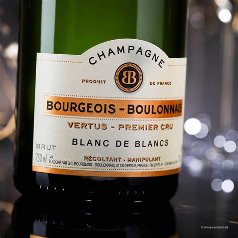 Bourgeois Boulonnais Champagner Blanc De Blancs 1er Cru Brut