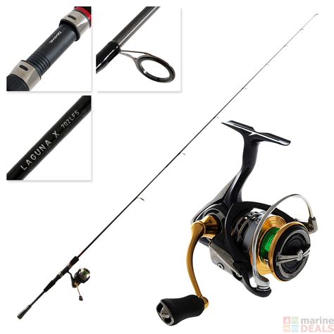 Buy Daiwa Exceler LT 2500 And Laguna X 702LFS Freshwater Spin Combo 7ft