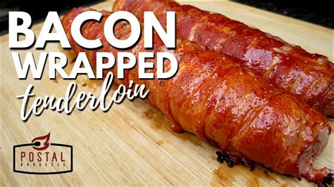 This bacon wrapped pork tenderloin recipe is so easy to make with only three ingredients. Traeger Bacon Wrapped Pork Tenderloin Recipes | Dandk Organizer