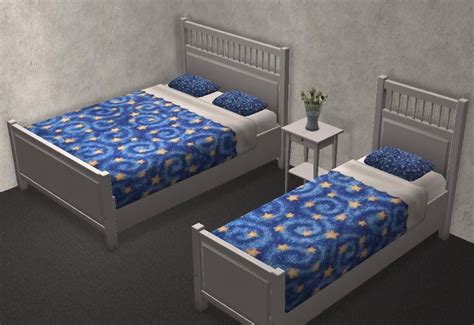 Theninthwavesims The Sims 2 Cutesy Bedding Set 20 Beddings