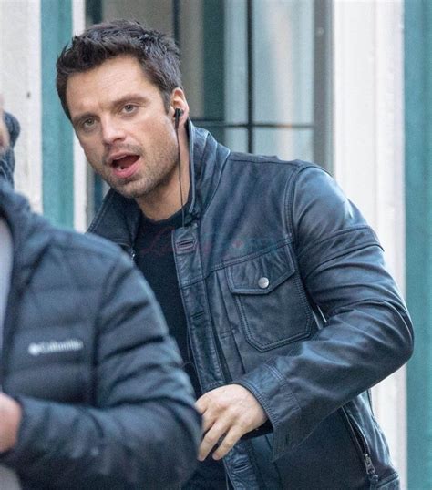 Sebastian Stan Is Still Hot On The Set Of The Falcon And The Winter