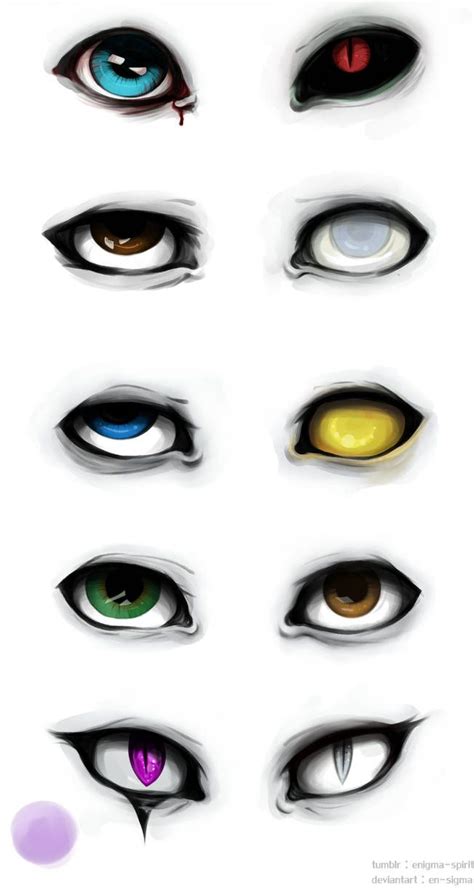 How To Draw Anime Evil Eyes