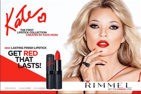 Kate Moss Rimmel London Lipstick Collection Perfectly Polished
