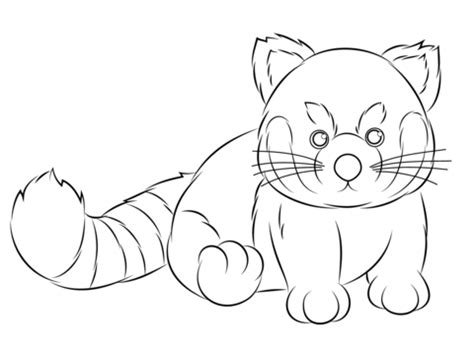 Maybe you would like to learn more about one of these? Webkinz Red Panda coloring page | Free Printable Coloring ...