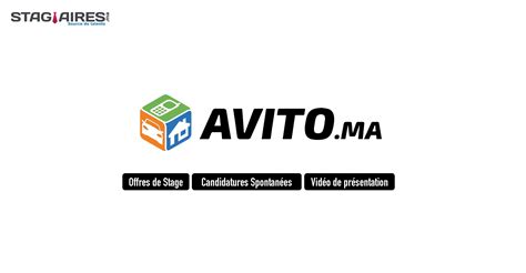 Offres De Stage And Candidatures Spontanées Avitoma Stagiairesma