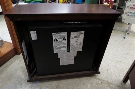 (4) twin star home electric fireplace and entertainment center. TWIN STAR INTERNATIONAL Electric Fireplace - Heater ...