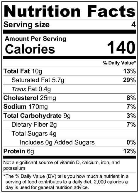 34 Mashed Potatoes Nutrition Label Labels 2021