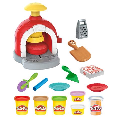 Play Doh Kitchen Creations Pizza Oven Playset Smyths Toys Uk