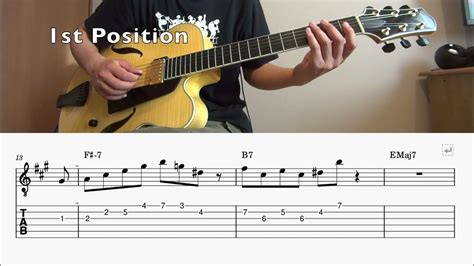 Lick Of The Day 24 Wes Montgomery Ii V Lick In Two Different