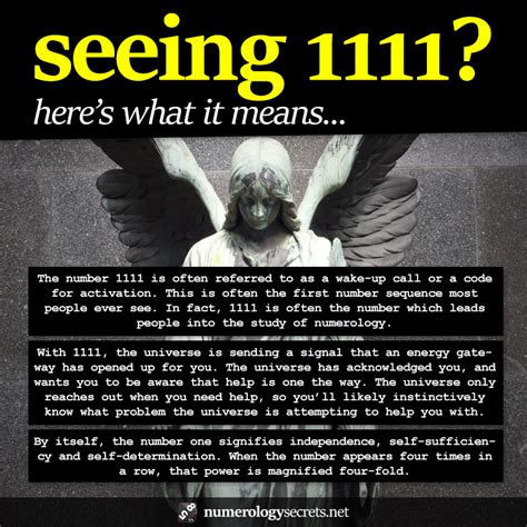 It is an indication that a transformation is taking place. Meanings behind angel number 1111... http ...